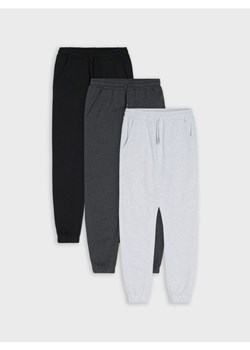 Sinsay - Spodnie jogger 3 pack - wielobarwny ze sklepu Sinsay w kategorii Spodnie dziewczęce - zdjęcie 186679572