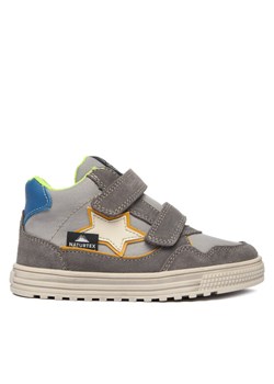 Sneakersy Naturino Hess 3 Vl Wp. 2018595-02-1B06 S Szary ze sklepu eobuwie.pl w kategorii Buty sportowe dziecięce - zdjęcie 186679902