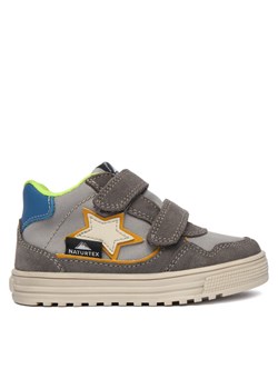 Sneakersy Naturino Hess 3 Vl Wp. 2018595-02-1B06 M Szary ze sklepu eobuwie.pl w kategorii Buty sportowe dziecięce - zdjęcie 186679904