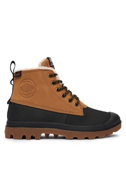 Trapery Palladium Pampa Duck Wl Wp+ 79547-254-M Brązowy ze sklepu eobuwie.pl w kategorii Workery damskie - zdjęcie 186679920