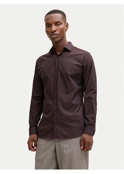 Jack & Jones Koszula Parker 12227385 Bordowy Slim Fit ze sklepu MODIVO w kategorii Koszule męskie - zdjęcie 186680151