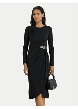 LAUREN RALPH LAUREN Sukienka codzienna 200980222001 Czarny Slim Fit ze sklepu MODIVO w kategorii Sukienki - zdjęcie 186680222