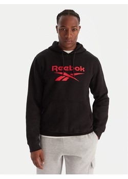 Reebok Bluza RK25152CCM Czarny Regular Fit ze sklepu MODIVO w kategorii Bluzy męskie - zdjęcie 186680223