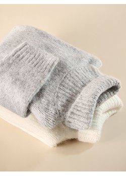 Reserved - Gładki sweter z golfem - jasnoszary ze sklepu Reserved w kategorii Swetry dziewczęce - zdjęcie 186681821