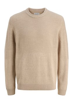 Jack &amp; Jones Sweter w kolorze beżowym ze sklepu Limango Polska w kategorii Swetry męskie - zdjęcie 186682800