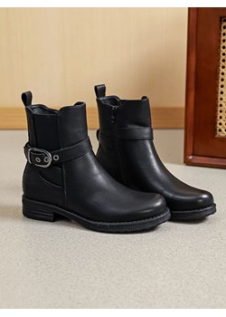 Sixth Sens Botki w kolorze czarnym ze sklepu Limango Polska w kategorii Botki - zdjęcie 186682851