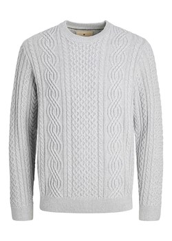 Jack &amp; Jones Sweter w kolorze szarym ze sklepu Limango Polska w kategorii Swetry męskie - zdjęcie 186682924