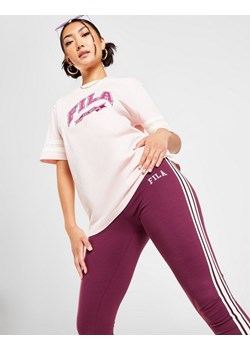 FILA LEGGINGS STRIPE LEGGNG BRG/PK ze sklepu JD Sports  w kategorii Spodnie damskie - zdjęcie 186684100