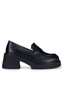Loafersy GINO ROSSI DOROTA-01W1-001 Czarny ze sklepu eobuwie.pl w kategorii Mokasyny damskie - zdjęcie 186685011