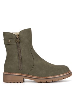 Go Soft Botki WS6207-10 Khaki ze sklepu MODIVO w kategorii Botki - zdjęcie 186685792