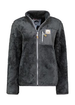 Geographical Norway Kurtka polarowa "Upecious" w kolorze ciemnoszarym ze sklepu Limango Polska w kategorii Kurtki damskie - zdjęcie 186686681