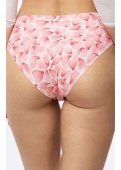 Julimex figi damskie Rose Flakes Simple Classic, Kolor różowy-wzór, Rozmiar L, Julimex ze sklepu Intymna w kategorii Majtki damskie - zdjęcie 186686982