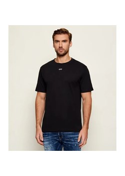 OFF-WHITE T-shirt NEWSPAPER ARR | Slim Fit ze sklepu Gomez Fashion Store w kategorii T-shirty męskie - zdjęcie 186687090