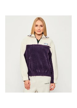 Lacoste Polarowa bluza | Oversize fit | z dodatkiem wełny ze sklepu Gomez Fashion Store w kategorii Bluzy damskie - zdjęcie 186688070