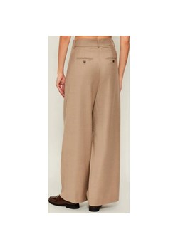Weekend MaxMara Wełniane spodnie GLOBALE | Relaxed fit ze sklepu Gomez Fashion Store w kategorii Spodnie damskie - zdjęcie 186688081