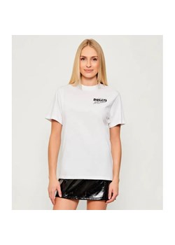 HUGO T-shirt Vintage | Relaxed fit ze sklepu Gomez Fashion Store w kategorii Bluzki damskie - zdjęcie 186688182