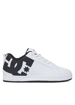 Sneakersy DC Shoes COURT GRAFFIK 300529-WLK Biały - id: 5903419785559 - marki Dc Shoes - 186688830 Sneakersy DC Shoes COURT GRAFFIK 300529-WLK Biały ze sklepu eobuwie.pl w kategorii Buty sportowe męskie - zdjęcie 186688830