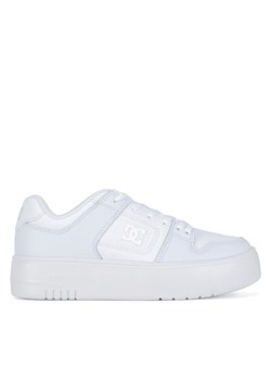 Sneakersy DC Shoes MANTECA 4 PLATFORM ADJS100156-WW0 Biały ze sklepu eobuwie.pl w kategorii Buty sportowe damskie - zdjęcie 186688844