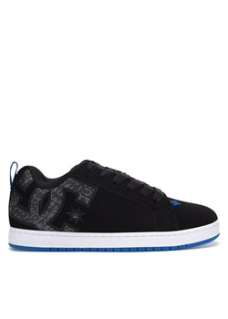 Sneakersy DC Shoes COURT GRAFFIK DC01661063 Czarny ze sklepu eobuwie.pl w kategorii Buty sportowe męskie - zdjęcie 186688861