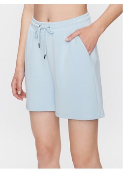 Moss Copenhagen Szorty materiałowe 17476 Błękitny Basic Fit ze sklepu MODIVO w kategorii Szorty - zdjęcie 186690800