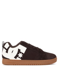 DC Shoes Sneakersy COURT GRAFFIK SE DC01665200 Brązowy ze sklepu MODIVO w kategorii Buty sportowe męskie - zdjęcie 186690842