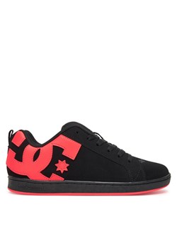 DC Shoes Sneakersy COURT GRAFFIK 300678-BHP Czarny ze sklepu MODIVO w kategorii Buty sportowe damskie - zdjęcie 186690921