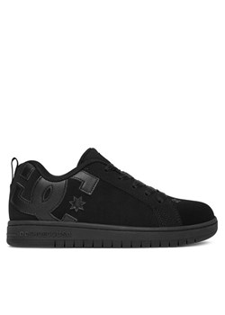 DC Shoes Sneakersy COURT GRAFFIK ADBS100207-BB2 Czarny ze sklepu MODIVO w kategorii Buty sportowe dziecięce - zdjęcie 186691074