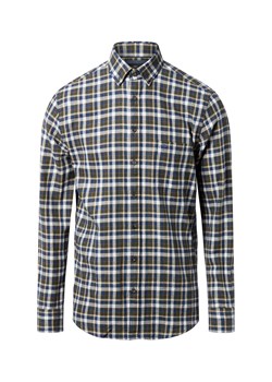 Fynch-Hatton Męska koszula flanelowa Mężczyźni Regular Fit Bawełna indygo w kratkę ze sklepu vangraaf w kategorii Koszule męskie - zdjęcie 186693953