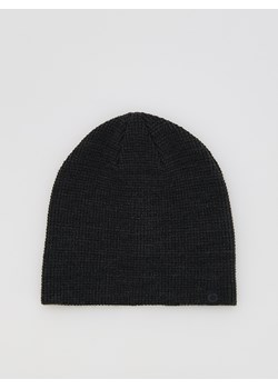 Reserved - Czapka beanie - ciemnoszary - id: 048FE-90M - marki Reserved - 186694723 Reserved - Czapka beanie - ciemnoszary ze sklepu Reserved w kategorii Czapki zimowe męskie - zdjęcie 186694723