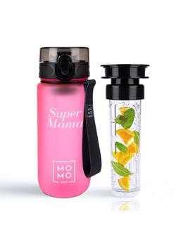 Butelka Tritanowa na Wodę Super Mama 600 ml ze sklepu Sklep SOXO w kategorii Bidony i butelki - zdjęcie 186696342