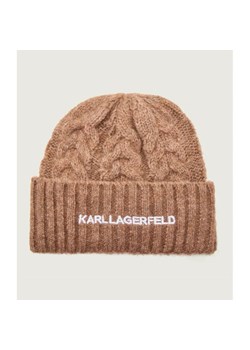 Karl Lagerfeld Czapka k/essential | z dodatkiem wełny ze sklepu Gomez Fashion Store w kategorii Czapki zimowe damskie - zdjęcie 186697170