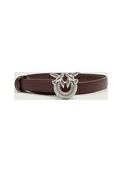 Pinko Skórzany pasek H2 STRASS BUCKLE ze sklepu Gomez Fashion Store w kategorii Paski damskie - zdjęcie 186697184