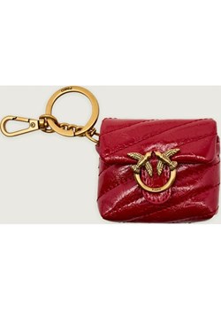 Pinko Skórzane etui na słuchawki LOVE PUFF SHINY ze sklepu Gomez Fashion Store w kategorii Etui - zdjęcie 186697202
