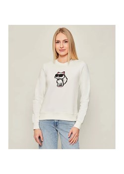 Karl Lagerfeld Bluza ikon sketch | Straight fit ze sklepu Gomez Fashion Store w kategorii Bluzy damskie - zdjęcie 186697223