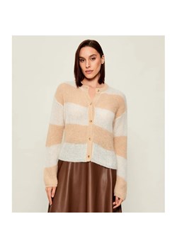 MM Kardigan MEANDRO | Loose fit | z dodatkiem wełny ze sklepu Gomez Fashion Store w kategorii Swetry damskie - zdjęcie 186697231