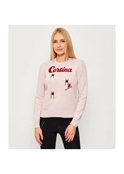 ST.Barth Sweter NEW QUEEN C | ST.Barth x St. Moritz | Slim Fit | z dodatkiem wełny i kaszmiru ze sklepu Gomez Fashion Store w kategorii Swetry damskie - zdjęcie 186697254