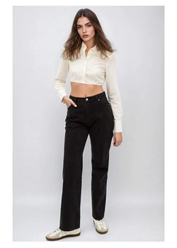 Monki Dżinsy - Regular fit - w kolorze czarnym ze sklepu Limango Polska w kategorii Jeansy damskie - zdjęcie 186698042