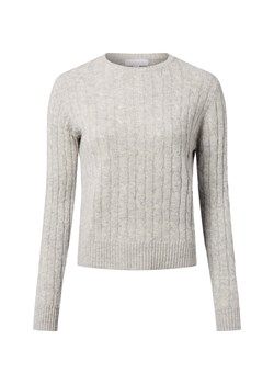 brookshire Wełniany sweter damski Kobiety Wełna jasny szary marmurkowy ze sklepu vangraaf w kategorii Swetry damskie - zdjęcie 186698960