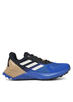 Trekkingi adidas Terrex Soulstride RAIN.RDY Trail JR7068 Niebieski ze sklepu eobuwie.pl w kategorii Buty sportowe męskie - zdjęcie 186699481