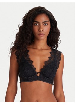 Hunkemöller Biustonosz z fiszbiną Zoe Up 303110 Czarny ze sklepu MODIVO w kategorii Biustonosze - zdjęcie 186700211