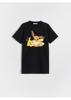 Reserved - Sukienka Pokémon - czarny ze sklepu Reserved w kategorii Sukienki dziewczęce - zdjęcie 186701262