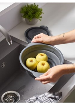 Sinsay - Silikonowy durszlak 2 pack - szary ze sklepu Sinsay w kategorii Akcesoria kuchenne - zdjęcie 186702960