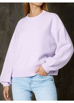 Sinsay - Sweter basic - fioletowy - id: 413FJ-04X - marki Sinsay - 186702974 Sinsay - Sweter basic - fioletowy ze sklepu Sinsay w kategorii Swetry damskie - zdjęcie 186702974