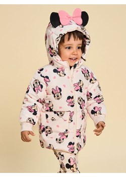 Sinsay - Ocieplana kurtka z kapturem Minnie Mouse - kremowy ze sklepu Sinsay w kategorii Kurtki dziewczęce - zdjęcie 186703104
