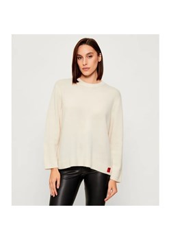 MAX&Co. Wełniany sweter PAPRICA | Loose fit | z dodatkiem kaszmiru ze sklepu Gomez Fashion Store w kategorii Swetry damskie - zdjęcie 186704060