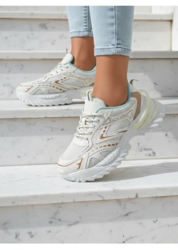 Royalfashion Sportowe sneakersy damskie na grubszej podeszwie Nettes ze sklepu royalfashion.pl w kategorii Buty sportowe damskie - zdjęcie 186704241