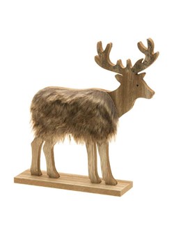 CHAKS Figurka dekoracyjna w kolorze jasnobrązowym - 23 x 23 cm ze sklepu Limango Polska w kategorii Dekoracje - zdjęcie 186705011