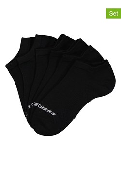 Skechers Skarpety (6 par) w kolorze czarnym ze sklepu Limango Polska w kategorii Skarpetki męskie - zdjęcie 186706084