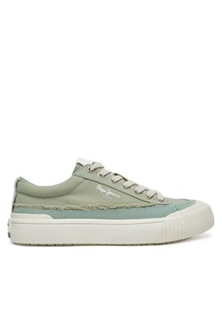 Tenisówki Pepe Jeans Ben Fresh W PLS31589 Zielony - id: 0000304740596 - marki Pepe Jeans - 186706350 Tenisówki Pepe Jeans Ben Fresh W PLS31589 Zielony ze sklepu eobuwie.pl w kategorii Trampki damskie - zdjęcie 186706350