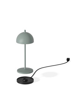 Lampka LED bezprzewodowa FIORE MICRO w kolorze szaro-zielony matowy 6 sztuk/komplet ze sklepu Lysne w kategorii Lampy stołowe - zdjęcie 186708270